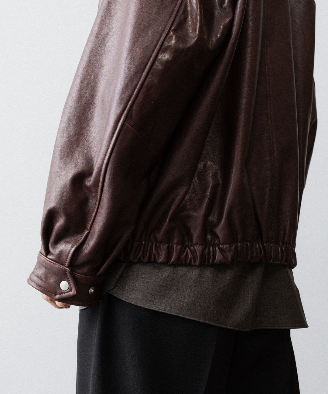 ssstein(シュタイン)のCOW LEATHER VINTAGE ZIP JACKET - BROWNの公式通販サイトsession福岡セレクトショップ