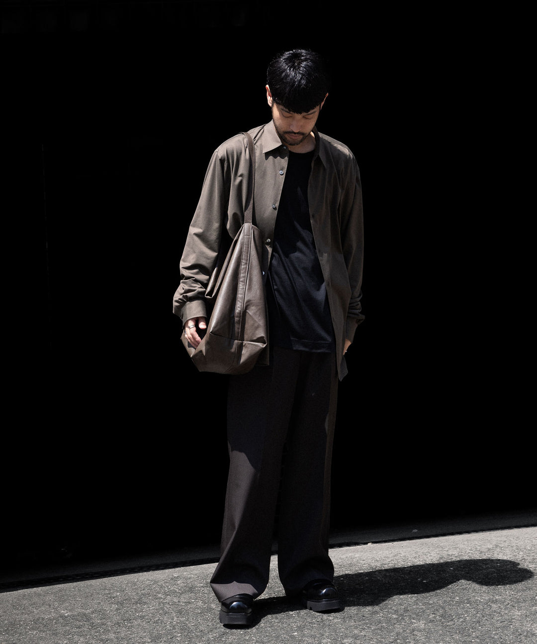 KANEMASA PHIL.-カネマサフィル46G MODEST SHIRTのBROWN公式通販サイトsession福岡セレクトショップ