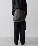 画像をギャラリービューアに読み込む, VEIN-ヴェインのPIGMENT PRINTED NY TWILL WRAP SKIRT BAGのBLACK公式通販サイトsession福岡セレクトショップ
