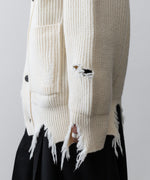 画像をギャラリービューアに読み込む, ssstein(シュタイン)のMILLED DAMAGE KNIT CARDIGANのOFF 公式通販サイトsession福岡セレクトショップ
