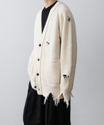 画像をギャラリービューアに読み込む, ssstein(シュタイン)のMILLED DAMAGE KNIT CARDIGANのOFF 公式通販サイトsession福岡セレクトショップ

