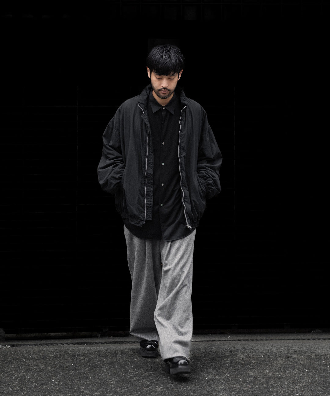 ssstein(シュタイン)のRECYCLED NYLON PADDED JACKET - BLACKの公式通販サイトsession福岡セレクトショップ