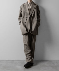 ssstein(シュタイン)のOVERSIZED LAYERED COMBINATION JACKET - TAUPE BEIGEの公式通販サイトsession福岡セレクトショップ