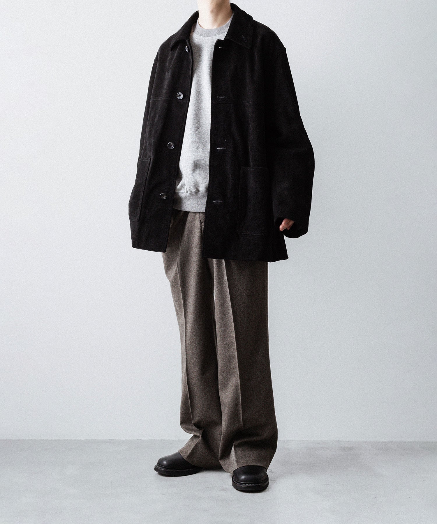 ssstein(シュタイン)のYAK/COTTON SWEAT LS - TOP GREYの公式通販サイトsession福岡セレクトショップ