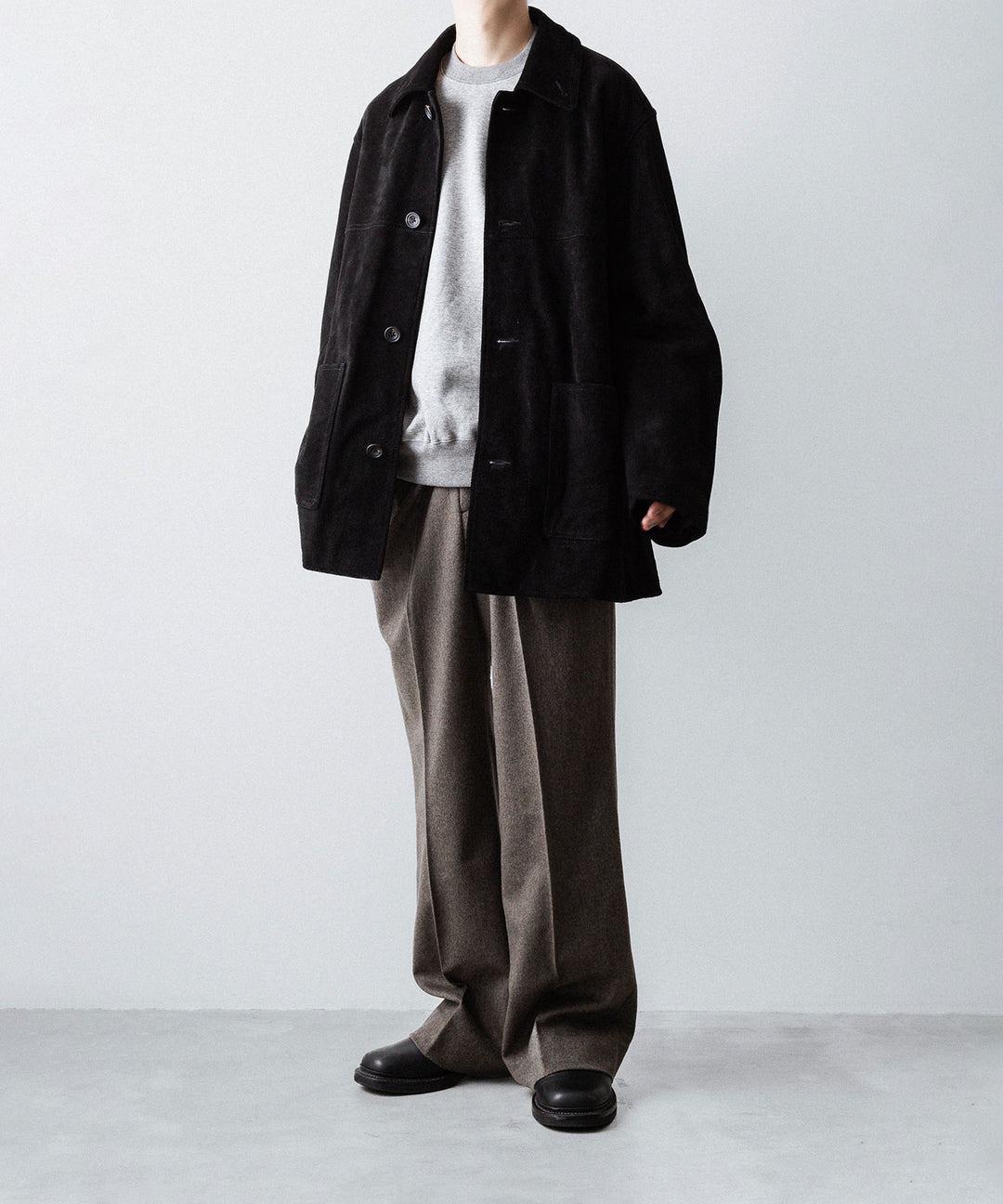 ssstein(シュタイン)のYAK/COTTON SWEAT LS - TOP GREYの公式通販サイトsession福岡セレクトショップ