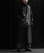 画像をギャラリービューアに読み込む, ssstein(シュタイン)の24AWコレクション LAY CHESTER COAT - DARK CHARCOAL 公式通販サイトsession福岡セレクトショップ
