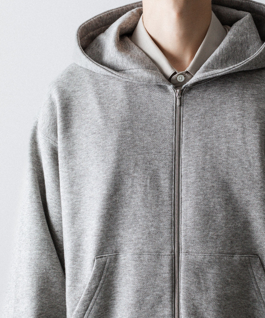 ssstein(シュタイン)のYAK/COTTON SWEAT ZIP HOODY - TOP GREYの公式通販サイトsession福岡セレクトショップ