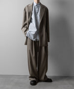 画像をギャラリービューアに読み込む, ssstein(シュタイン)のTWIST SEAM WIDE EASY TROUSERS - TAUPE BEIGEの公式通販サイトsession福岡セレクトショップ
