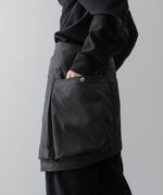 画像をギャラリービューアに読み込む, VEIN-ヴェインのPIGMENT PRINTED NY TWILL WRAP SKIRT BAGのBLACK公式通販サイトsession福岡セレクトショップ
