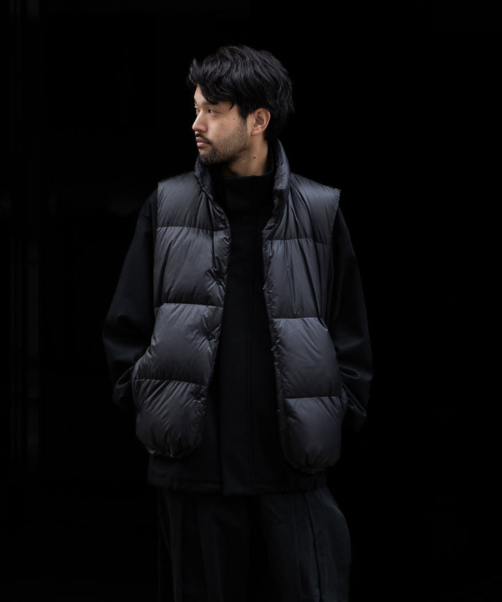 ssstein シュタイン のDOWN PADDED VESTのBLACKの公式通販サイトsession福岡セレクトショップ