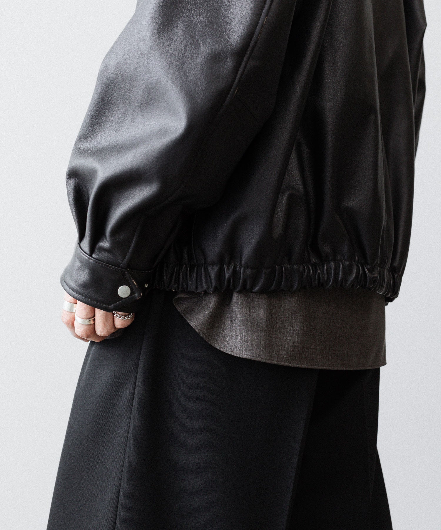 ssstein(シュタイン)のCOW LEATHER VINTAGE ZIP JACKET - BLACKの公式通販サイトsession福岡セレクトショップ
