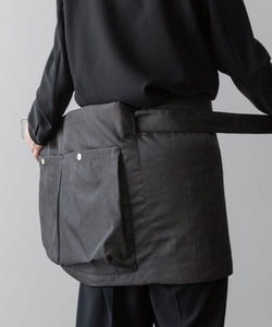 VEIN-ヴェインのPIGMENT PRINTED NY TWILL WRAP SKIRT BAGのBLACK公式通販サイトsession福岡セレクトショップ