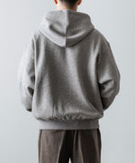 画像をギャラリービューアに読み込む, ssstein(シュタイン)のYAK/COTTON SWEAT ZIP HOODY - TOP GREYの公式通販サイトsession福岡セレクトショップ

