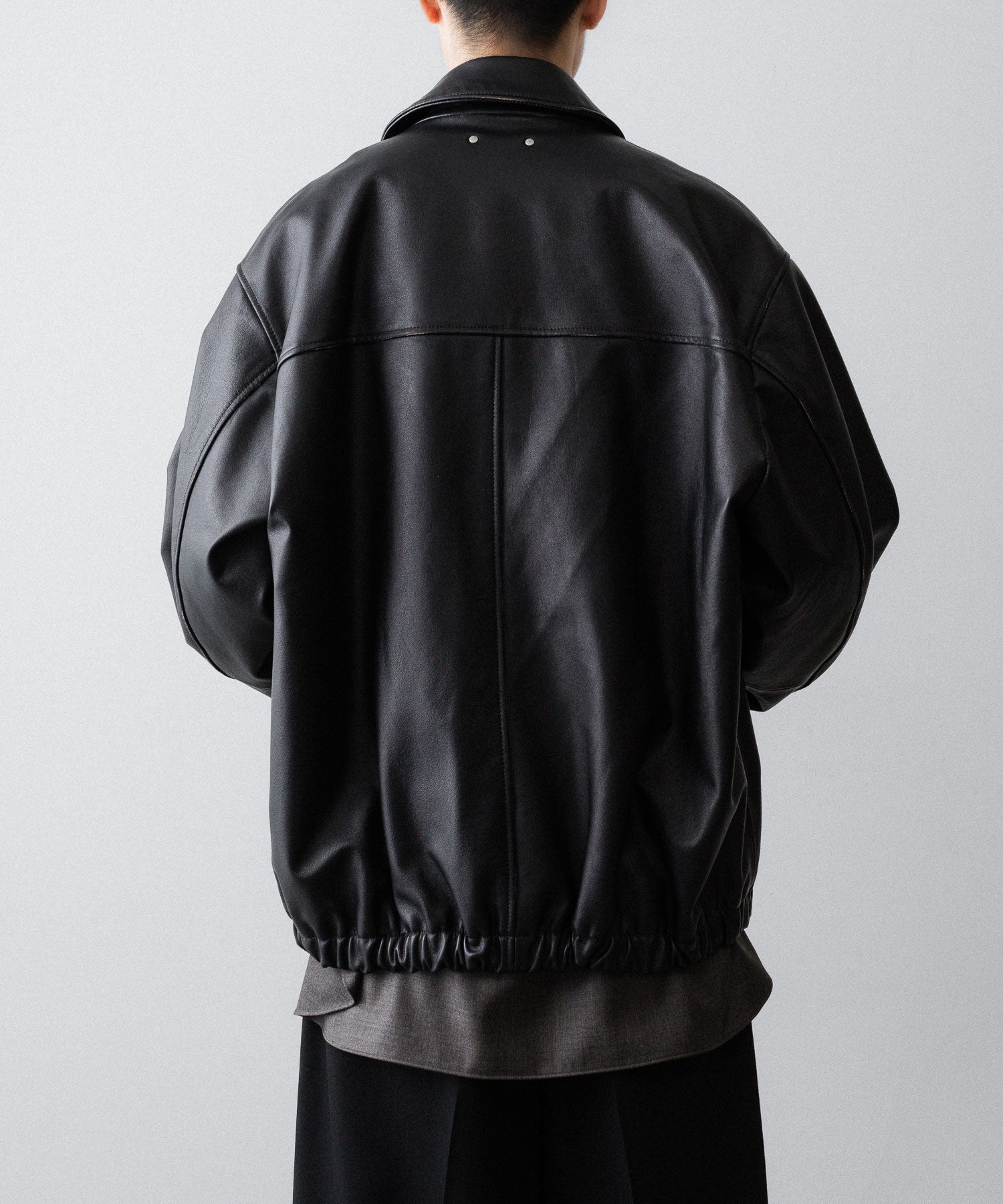 ssstein(シュタイン)のCOW LEATHER VINTAGE ZIP JACKET - BLACKの公式通販サイトsession福岡セレクトショップ