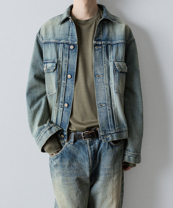 【INTÉRIM】    EXTRA FINE MERINO WOOL JERSEY L/S TEE - SAGE
