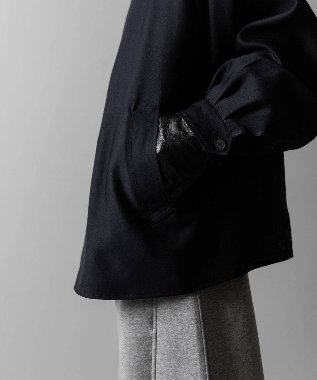 ssstein(シュタイン)のW/R/SI OVERSIZED HARRINGTON JACKET - DARK NAVYの公式通販サイトsession福岡セレクトショップ