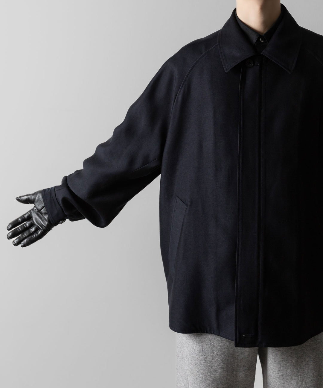 ssstein(シュタイン)のW/R/SI OVERSIZED HARRINGTON JACKET - DARK NAVYの公式通販サイトsession福岡セレクトショップ