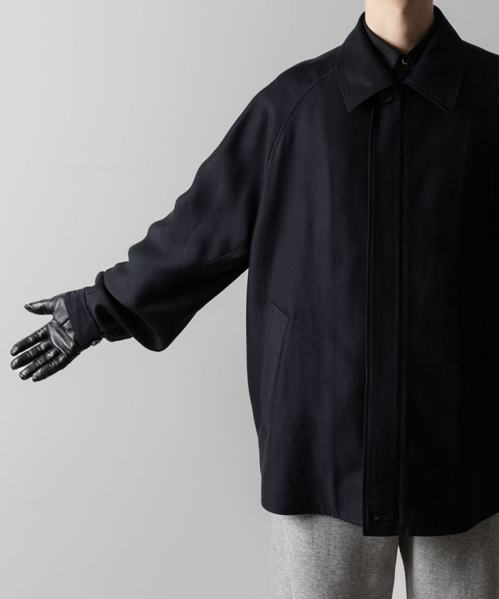 ssstein(シュタイン)のW/R/SI OVERSIZED HARRINGTON JACKET - DARK NAVYの公式通販サイトsession福岡セレクトショップ