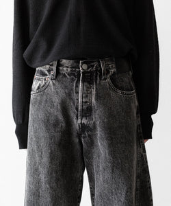 ssstein × UMBRO】DEFORMATION WIDE DENIM JEANS - BLACK | 公式通販