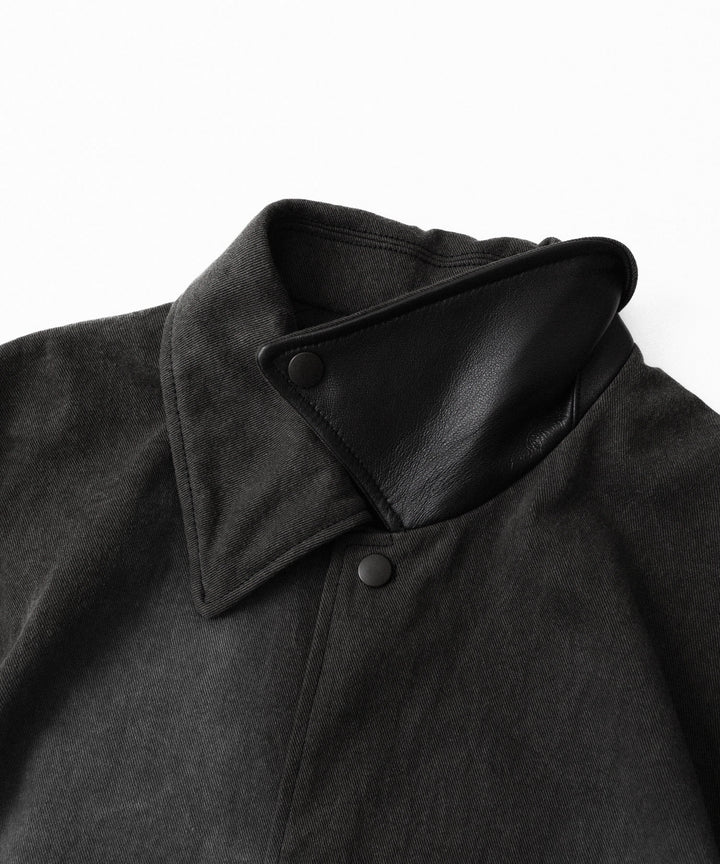 phebus フィーバスのSUMIZOME COACH JACKETのCHARCOAL 公式通販サイトsession福岡セレクトショップ