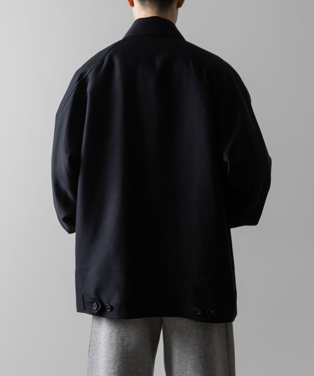 ssstein(シュタイン)のW/R/SI OVERSIZED HARRINGTON JACKET - DARK NAVYの公式通販サイトsession福岡セレクトショップ