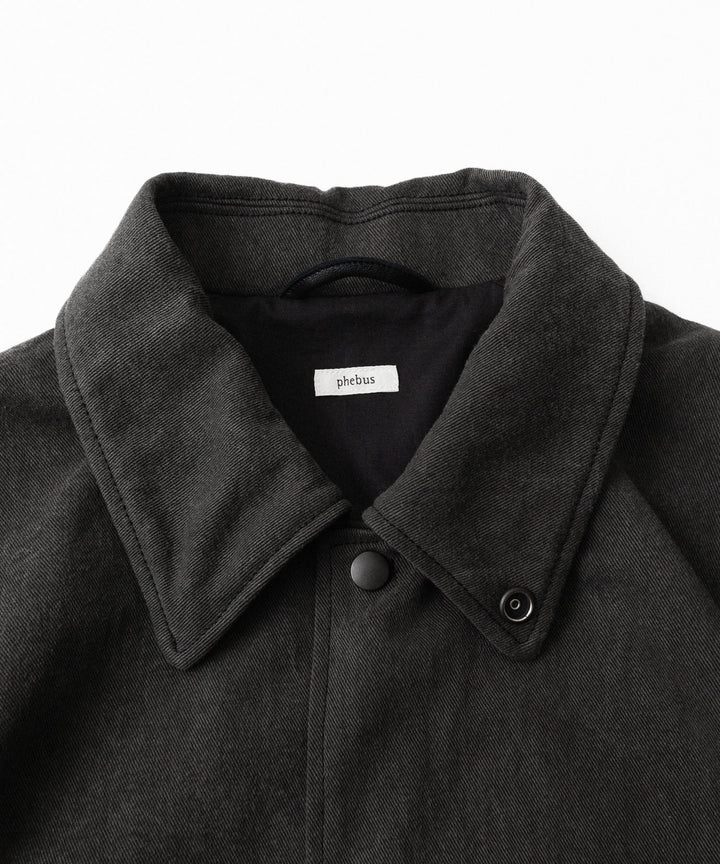 phebus フィーバスのSUMIZOME COACH JACKETのCHARCOAL 公式通販サイトsession福岡セレクトショップ