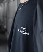 画像をギャラリービューアに読み込む, paratrait(パラトレイト)のPOOL ATTENDANT T - BLACK の公式通販サイトsession福岡セレクトショップ
