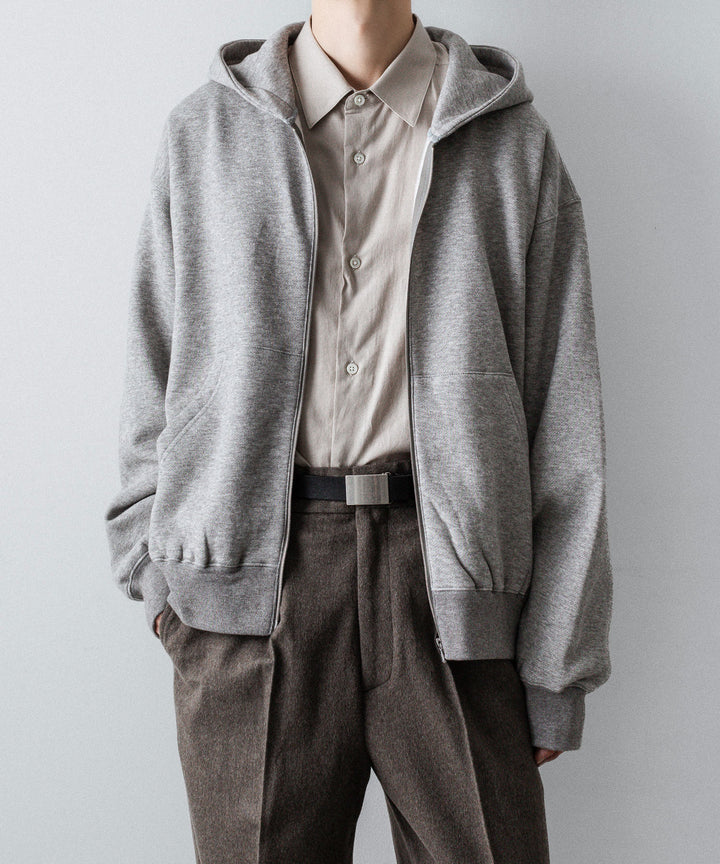 ssstein(シュタイン)のYAK/COTTON SWEAT ZIP HOODY - TOP GREYの公式通販サイトsession福岡セレクトショップ