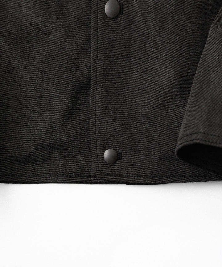 phebus フィーバスのSUMIZOME COACH JACKETのCHARCOAL 公式通販サイトsession福岡セレクトショップ