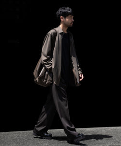 ssstein / シュタイン】FLARE TROUSERS - GREY KHAKI | 公式通販サイト