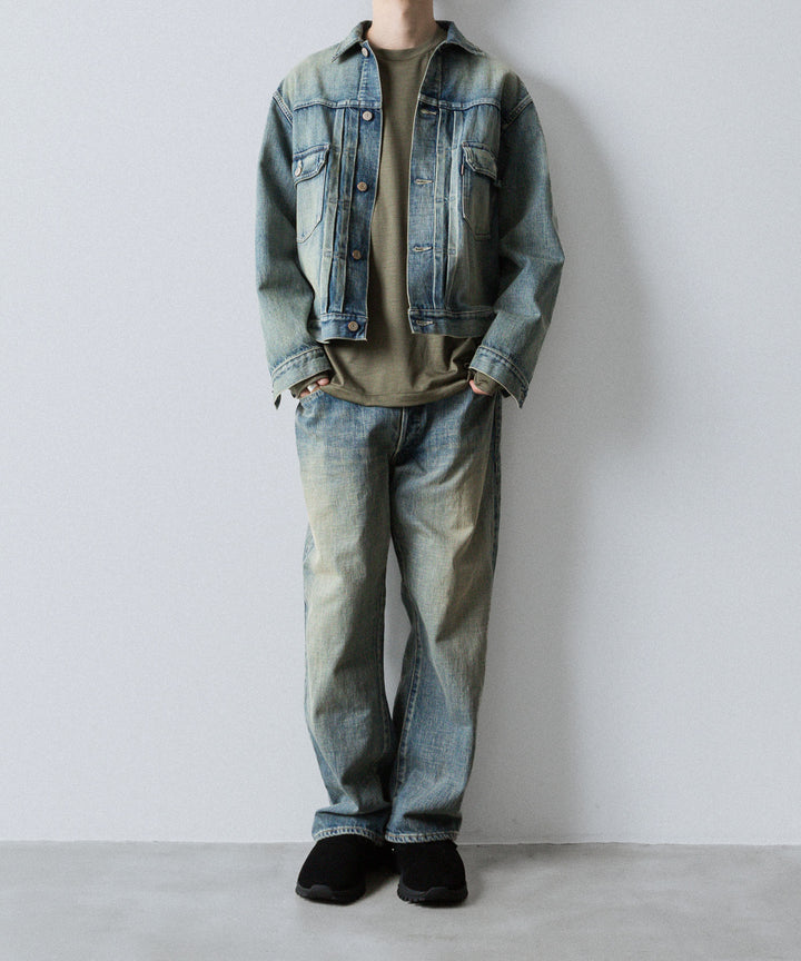 INTÉRIM(インテリム)のSHABBY VINTAGE "1947XX" SHUTTLE DENIM TROUSERS - S.NAVYの公式通販サイトsession福岡セレクトショップ