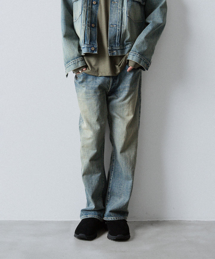 INTÉRIM(インテリム)のSHABBY VINTAGE "1947XX" SHUTTLE DENIM TROUSERS - S.NAVYの公式通販サイトsession福岡セレクトショップ