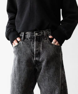 ssstein × UMBRO】DEFORMATION WIDE DENIM JEANS - BLACK | 公式通販