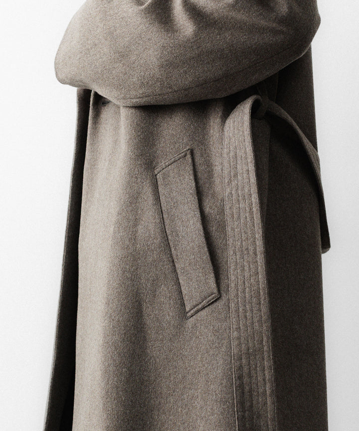 ssstein(シュタイン)のWOOL DOESKIN HALF COAT - TAUPEの公式通販サイトsession福岡セレクトショップ