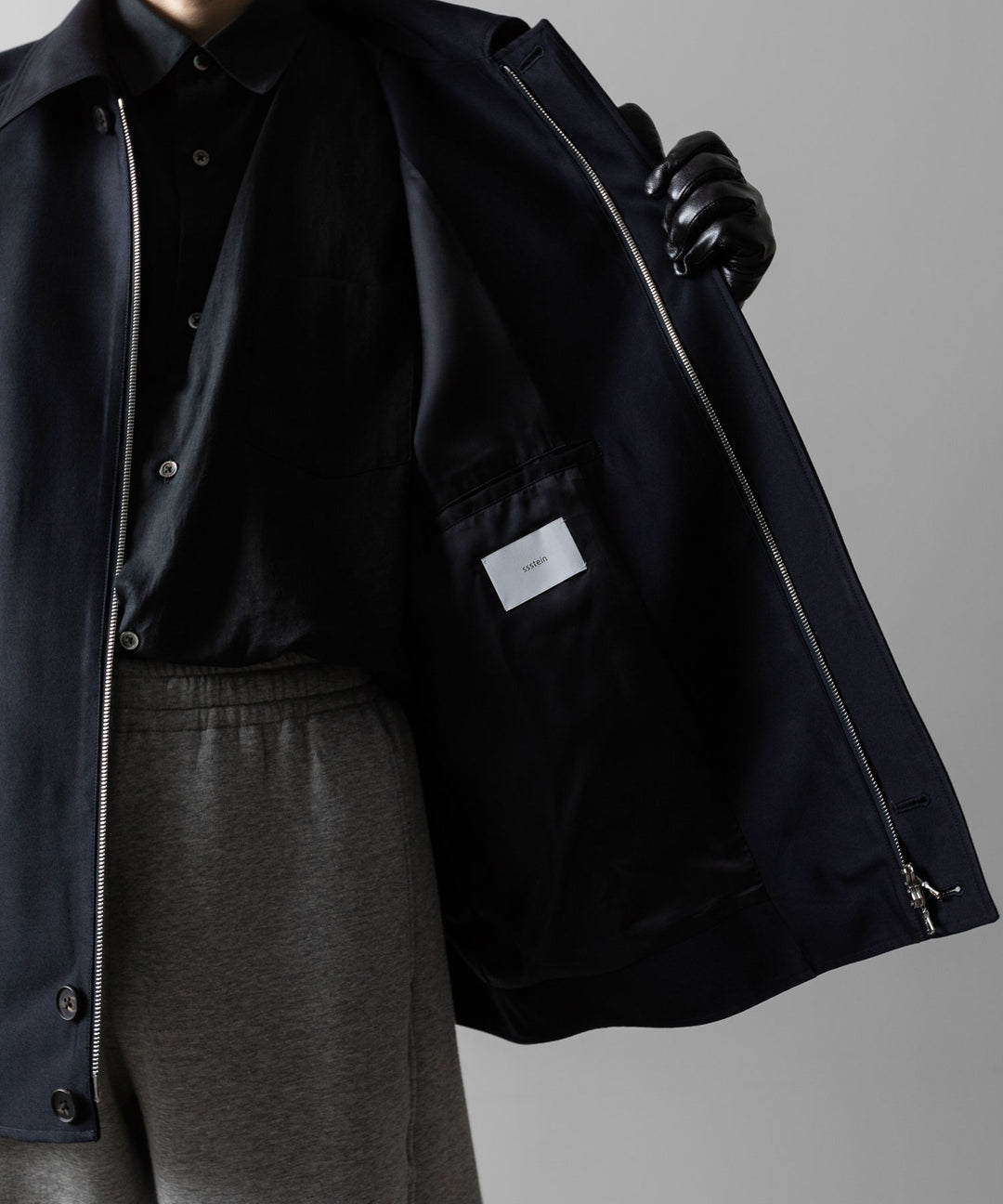 ssstein(シュタイン)のW/R/SI OVERSIZED HARRINGTON JACKET - DARK NAVYの公式通販サイトsession福岡セレクトショップ