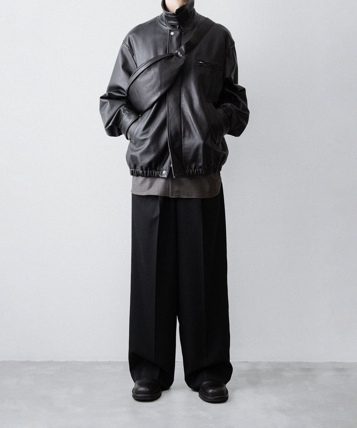 ssstein(シュタイン)のLEATHER SLING BAG - BLACKの公式通販サイトsession福岡セレクトショップ