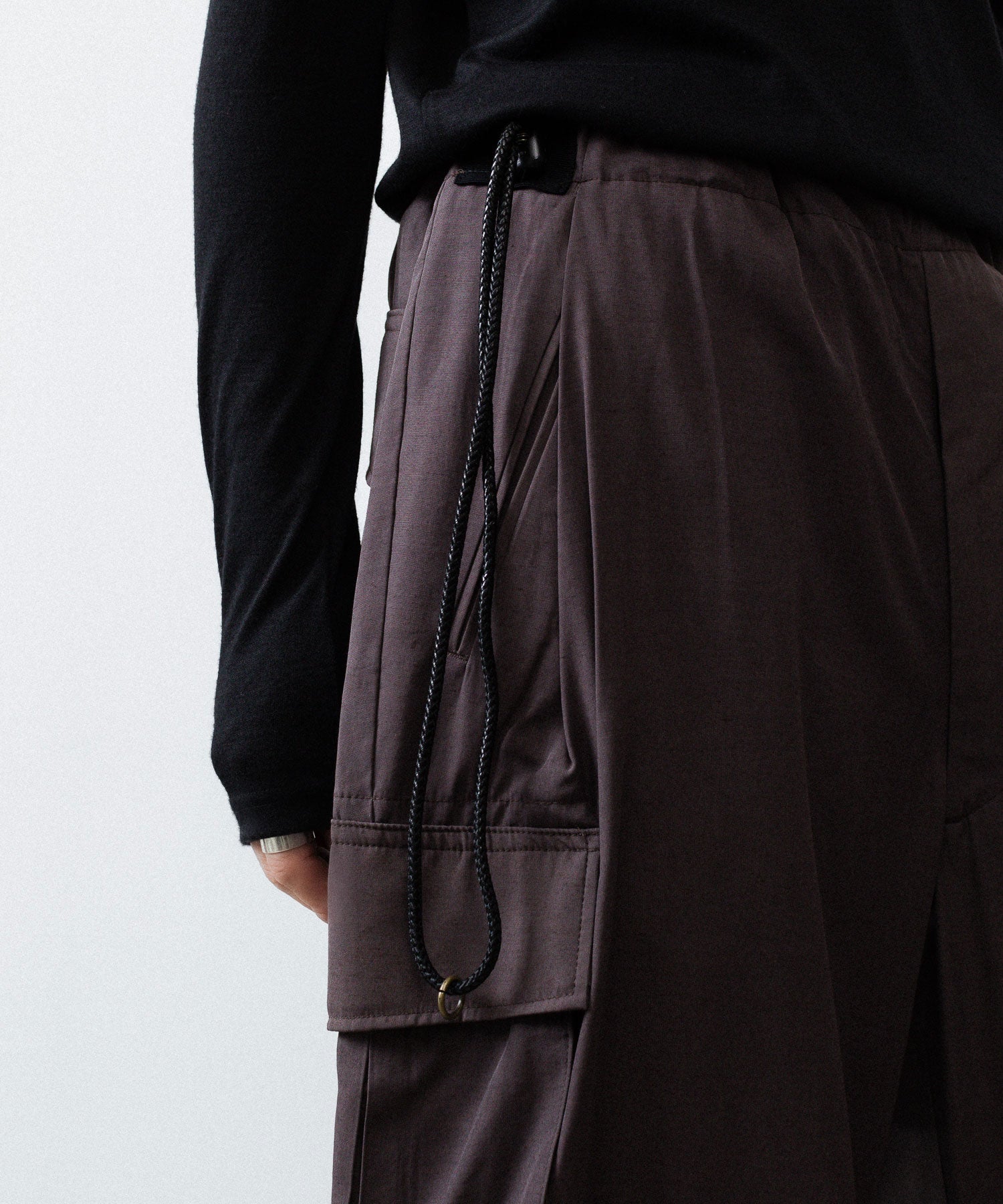 ANTHEM A アンセムエー PIGMENT AND DYE NO-BRAINER CARGO PANTSのDUSTY BROWN 公式通販サイトsession福岡セレクトショップ