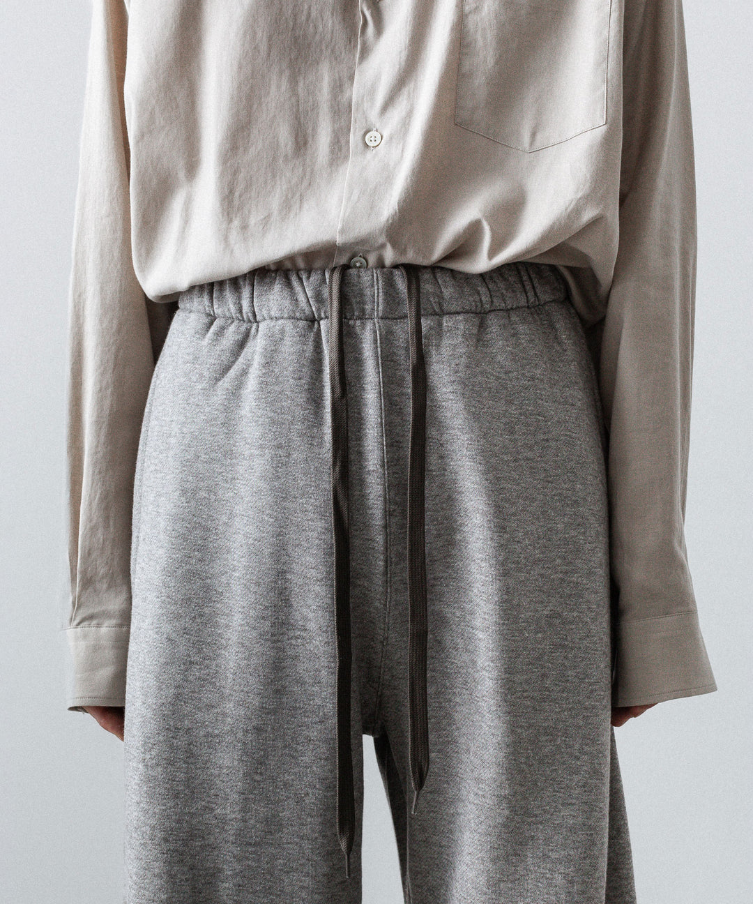 ssstein(シュタイン)のYAK/COTTON SWEAT EASY TROUSERS - TOP GREYの公式通販サイトsession福岡セレクトショップ
