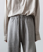 画像をギャラリービューアに読み込む, ssstein(シュタイン)のYAK/COTTON SWEAT EASY TROUSERS - TOP GREYの公式通販サイトsession福岡セレクトショップ
