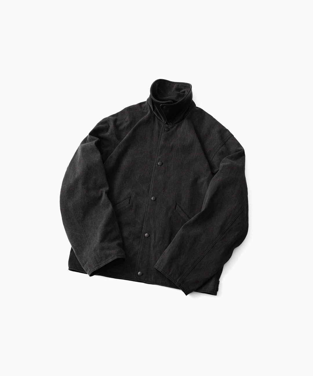 phebus フィーバスのSUMIZOME COACH JACKETのCHARCOAL 公式通販サイトsession福岡セレクトショップ