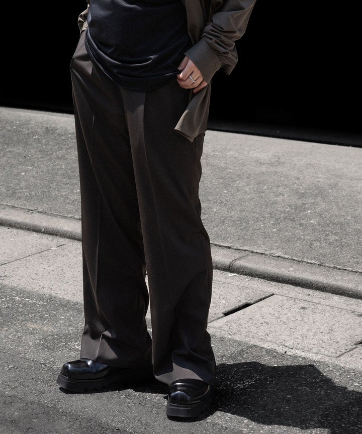 ssstein(シュタイン)のFLARE TROUSERS - GREY KHAKIの公式通販サイトsession福岡セレクトショップ
