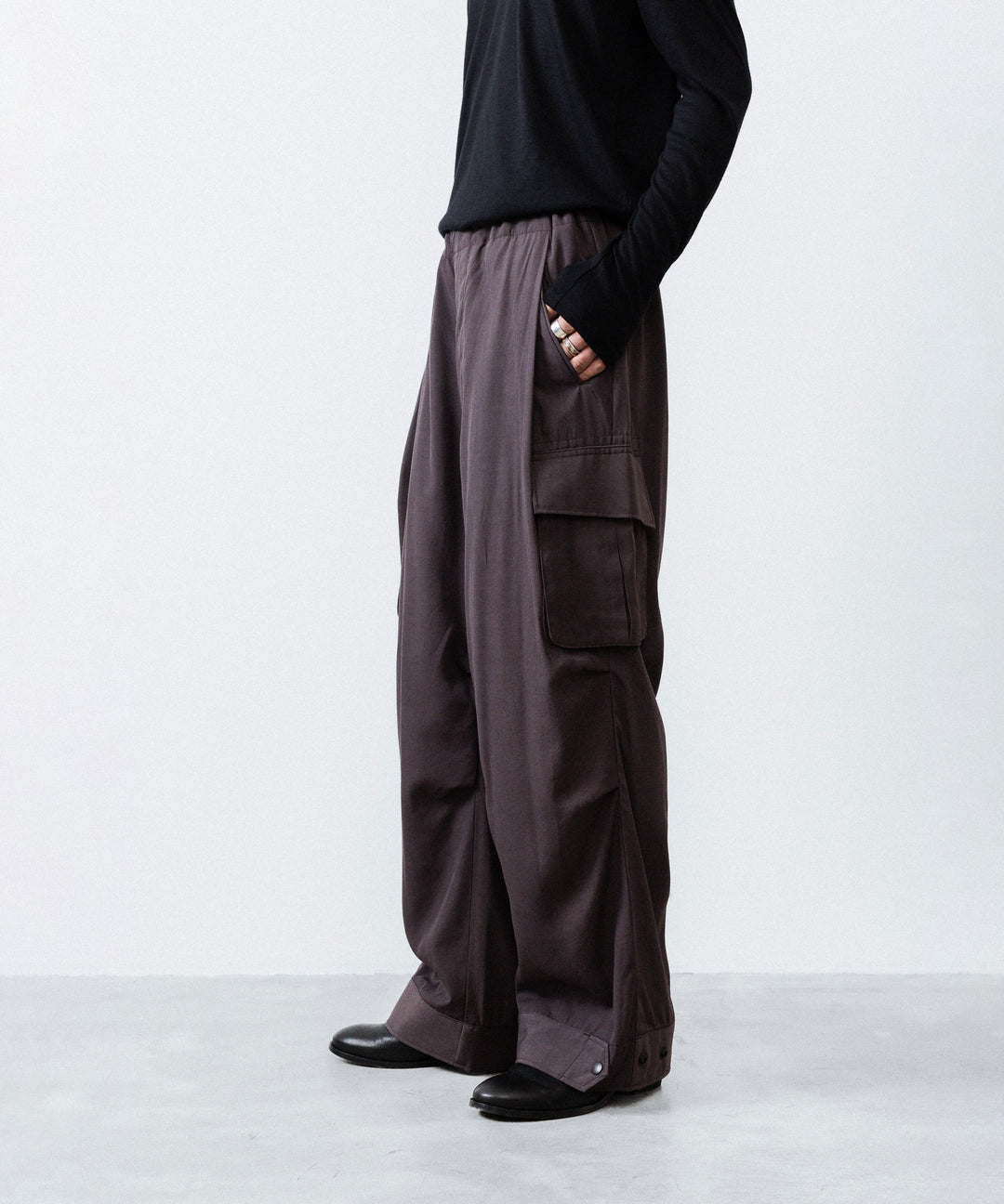 ANTHEM A アンセムエー PIGMENT AND DYE NO-BRAINER CARGO PANTSのDUSTY BROWN 公式通販サイトsession福岡セレクトショップ