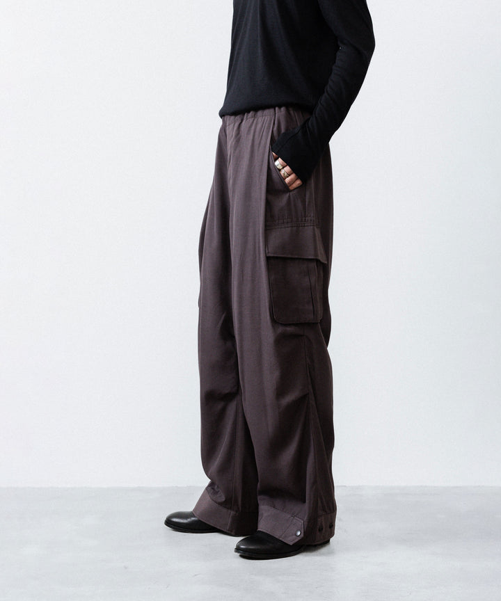 ANTHEM A アンセムエー PIGMENT AND DYE NO-BRAINER CARGO PANTSのDUSTY BROWN 公式通販サイトsession福岡セレクトショップ