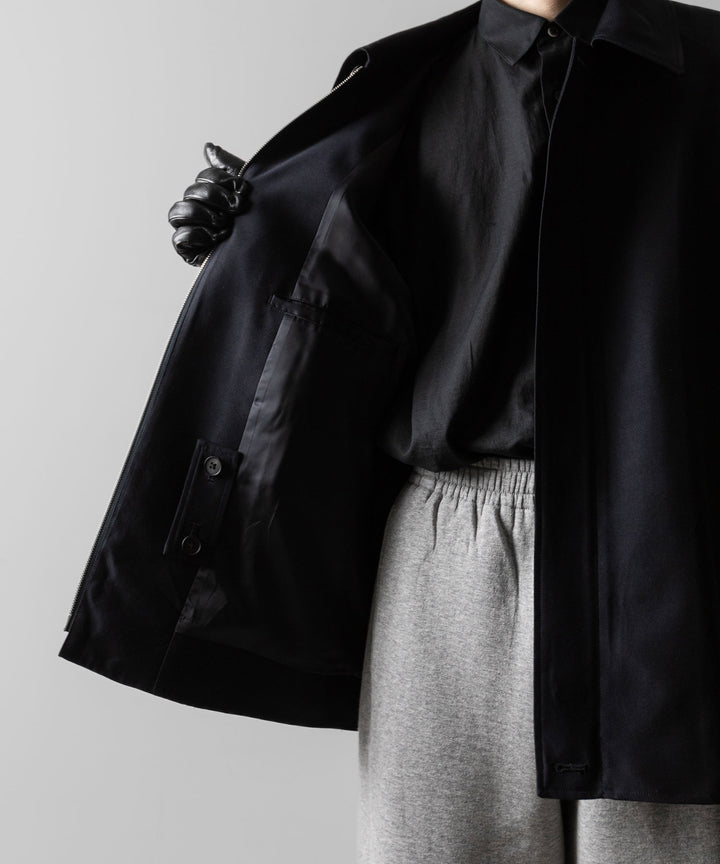 ssstein(シュタイン)のW/R/SI OVERSIZED HARRINGTON JACKET - DARK NAVYの公式通販サイトsession福岡セレクトショップ