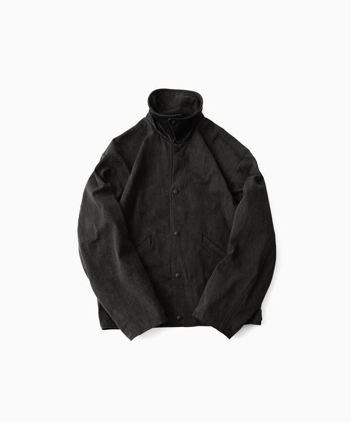 phebus フィーバスのSUMIZOME COACH JACKETのCHARCOAL 公式通販サイトsession福岡セレクトショップ