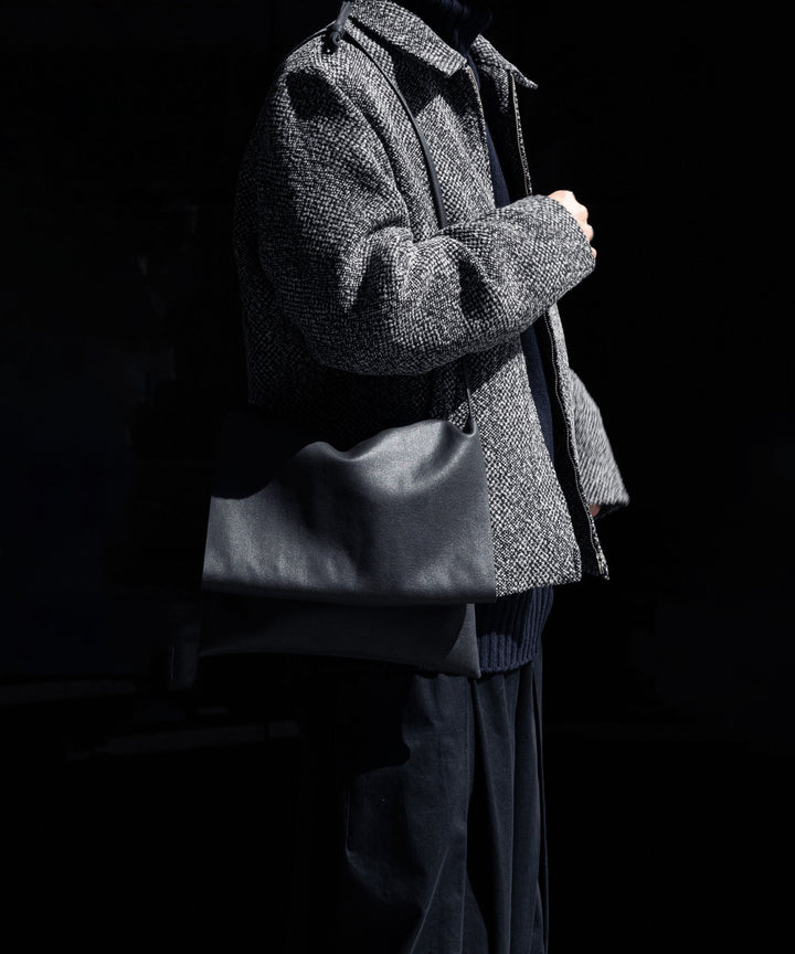 INTÉRIM インテリム 23AW LIMITED BIG DOT DONEGAL HARRINGTON JACKET - GRAY DOTS sessionセッション福岡セレクトショップ 公式通販サイト