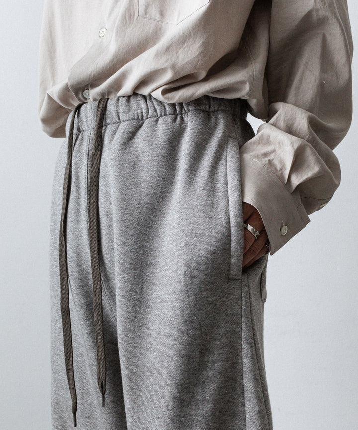 ssstein(シュタイン)のYAK/COTTON SWEAT EASY TROUSERS - TOP GREYの公式通販サイトsession福岡セレクトショップ
