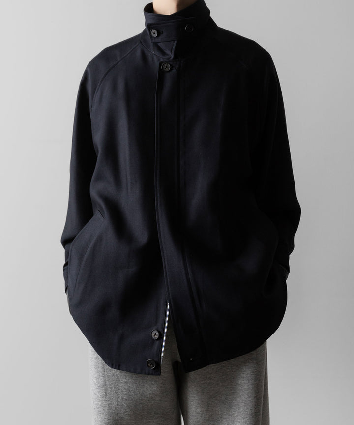 ssstein(シュタイン)のW/R/SI OVERSIZED HARRINGTON JACKET - DARK NAVYの公式通販サイトsession福岡セレクトショップ