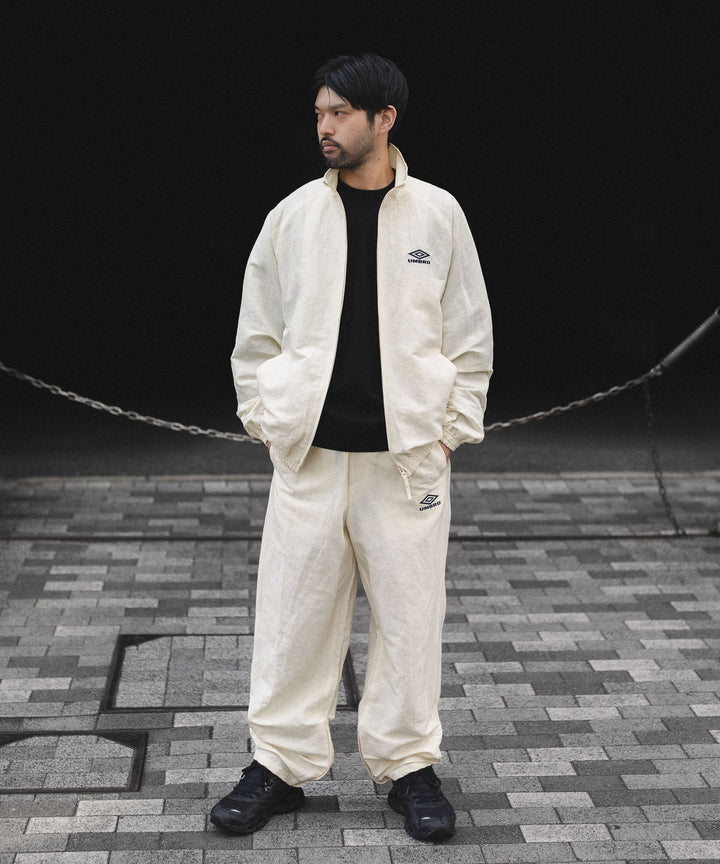 【ssstein × UMBRO】HIGH GAUGE COTTON SWEAT LS - BLACK