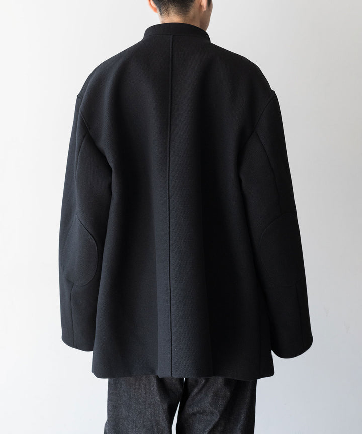 INTÉRIM(インテリム)の23AWコレクションLIMITED DIAGONAL COATIONG TWILL FORESTIEREのBLACK